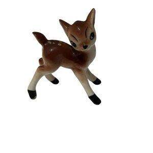 Set of 3 Porcelain Baby Deer Figurines